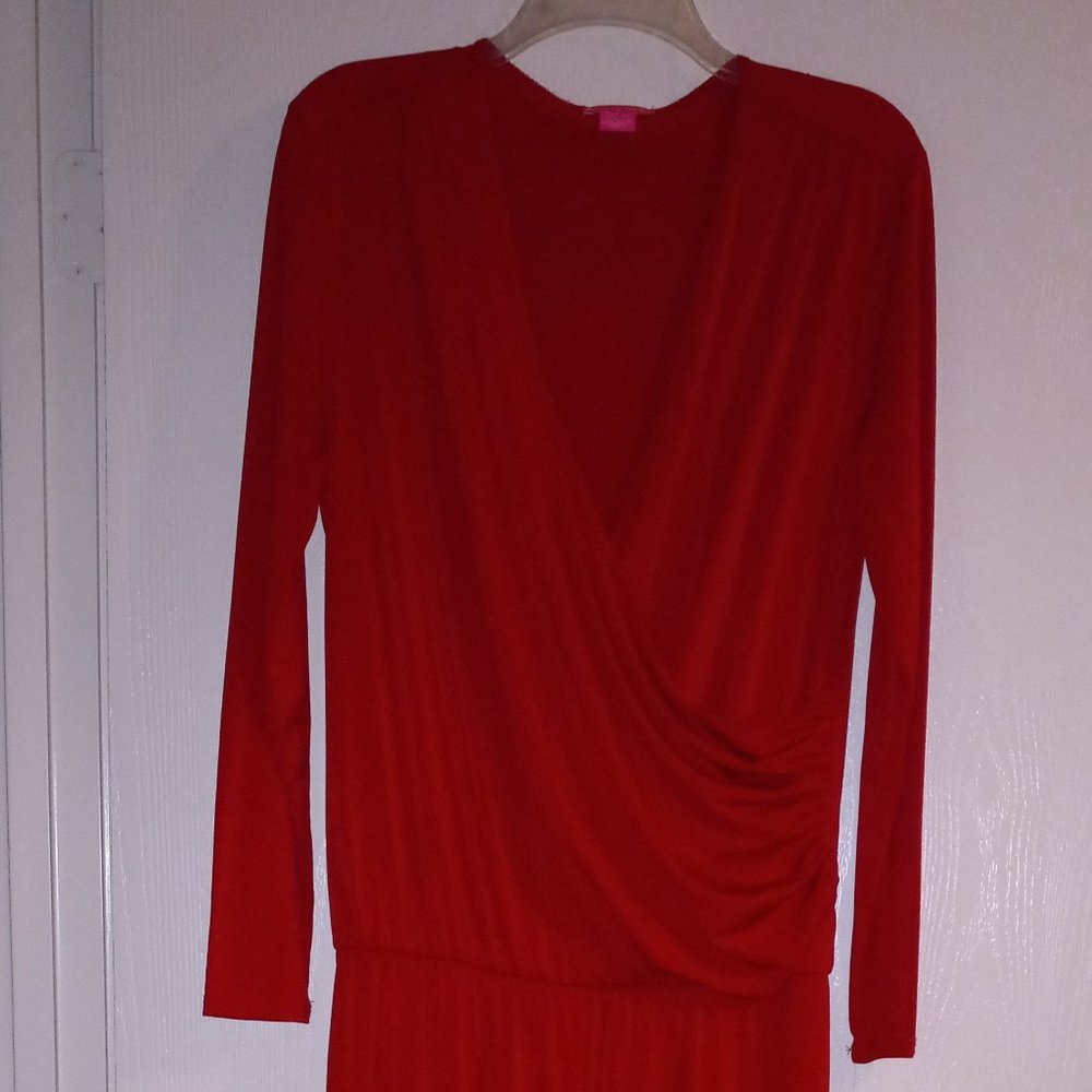 Red jumpsuit